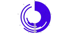 BarChart - radial-horizontal