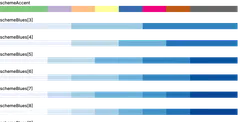 ColorRamp - schemes